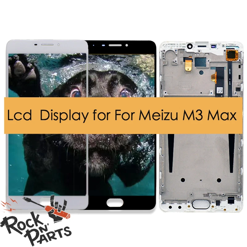 6 &quotЖК дисплей для Meizu M3 Max S685h экран сенсорный дигитайзер Стекло сборки Замена