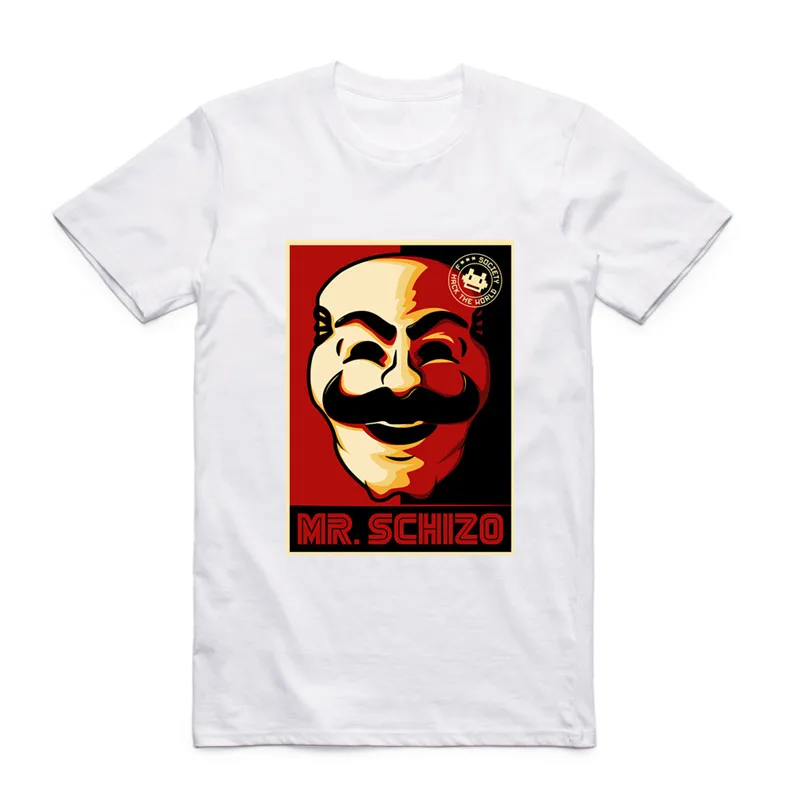 

Print Genius Mr Robot Fsociety Hacker Evil Genius Series T-shirt O-Neck Short Sleeve Summer Tee Hip Hop Funny T Shirt HCP610