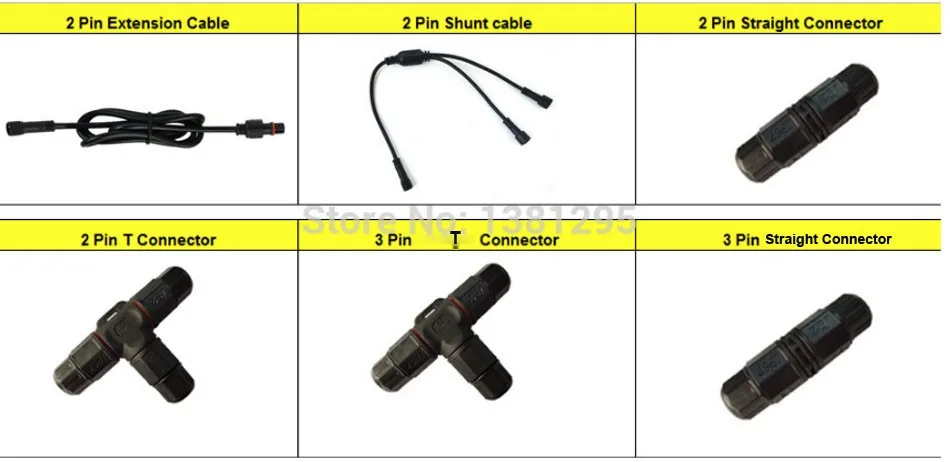 2 Pin 3 Pin T светодиодный водонепроницаемый Быстрый для провода электрического кабеля Соединительный кабель адаптер ключ для ремонта объективов кабель промышленный DC 12 V 220 V