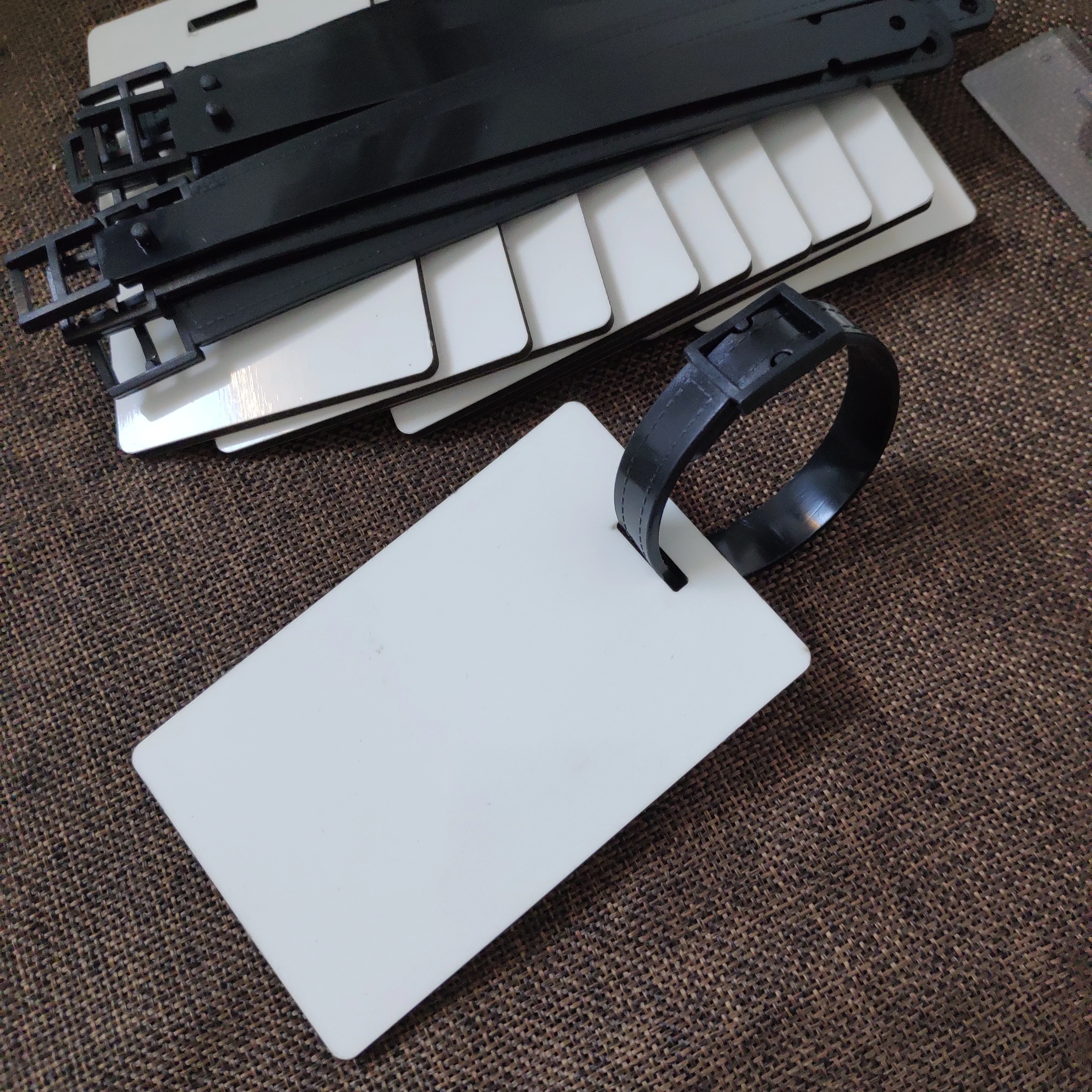 Buy 15pcs/lot Blank Sublimation MDF wooden luggage