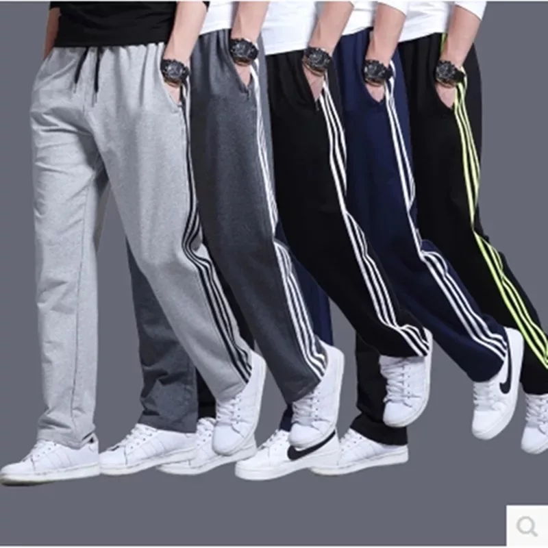 

Fashion Thin section Pants Men Casual Trouser Jogger Bodybuilding Fitness Sweat Time limited Sweatpants Trousers XL-7XL