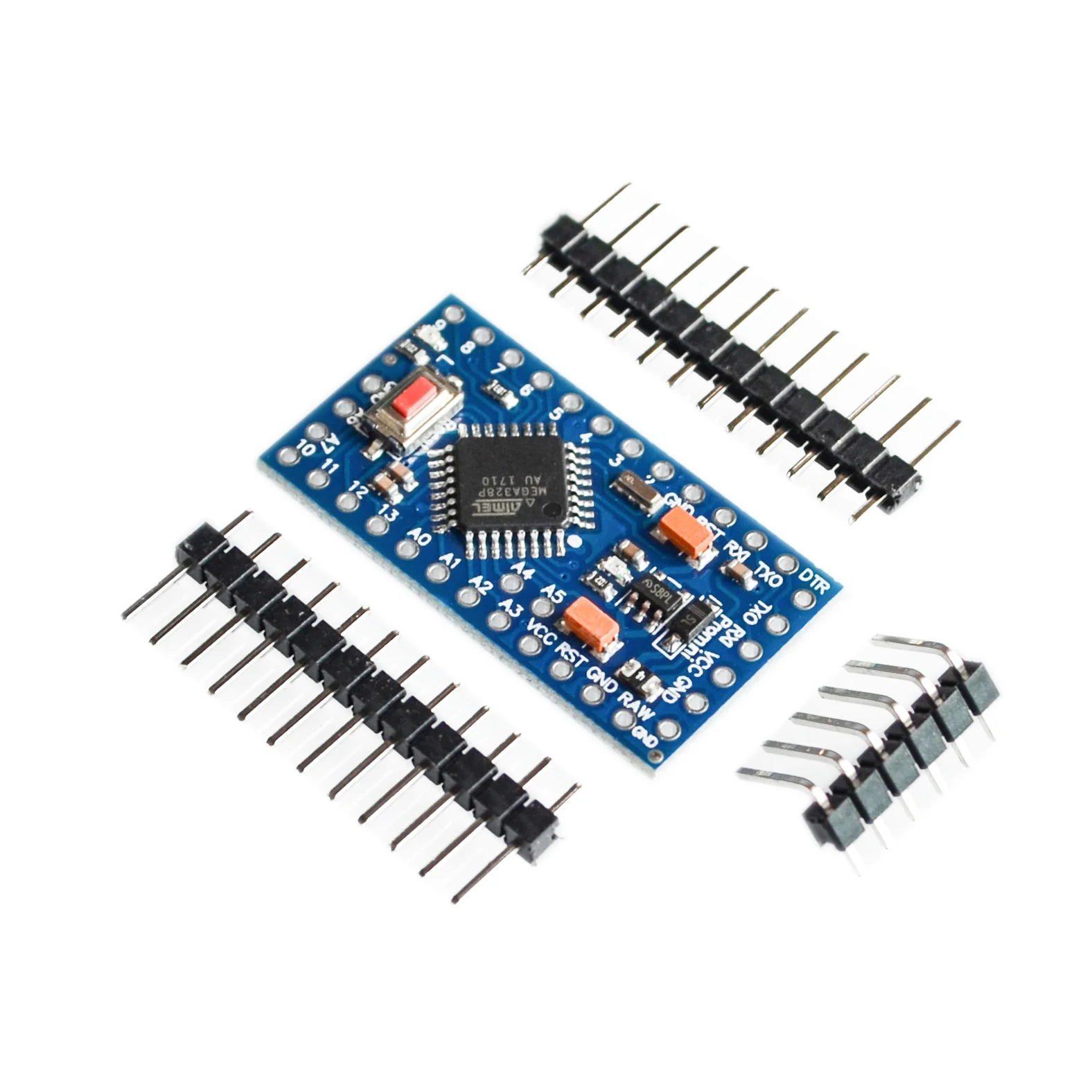 С Загрузчиком 10 шт./лот ATMEGA328P Pro Mini 328 ATMEGA328 5 в 16 МГц для arduino | Электронные