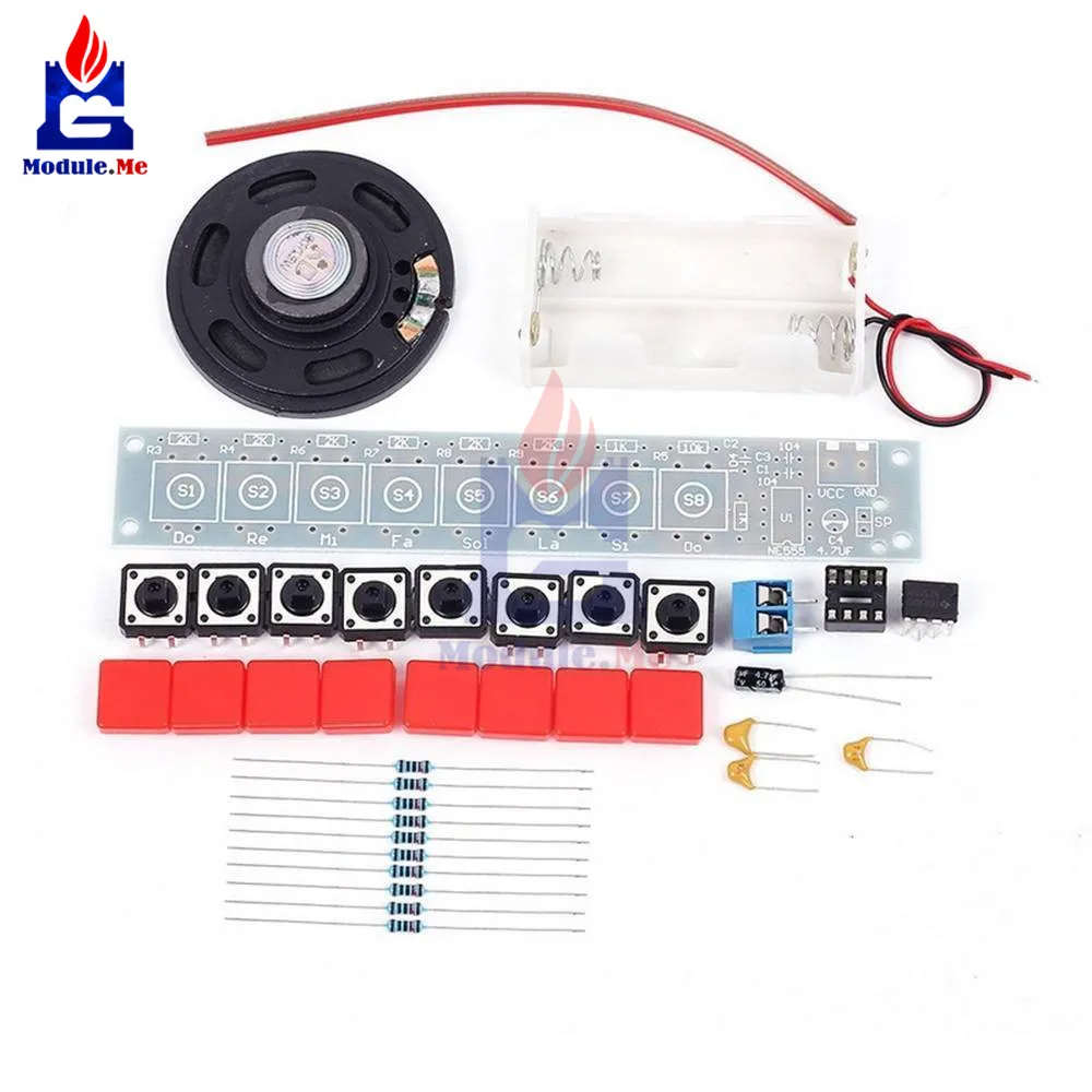 

DIY Kit NE555 Component Electronics Electric Piano Organ Module DIY Electronic / Battery Box organizadores Electronic DIY Kits