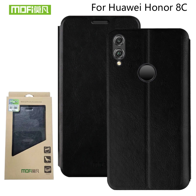 

Original Mofi Leather Case For Huawei Honor 8C 6.26" Wallet Stand Book Cover For Huawei Honor 8 C 8c Case