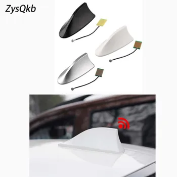 

New Auto Car Shark Fin Universal Roof Antenna Radio FM/AM Decorate Aerial