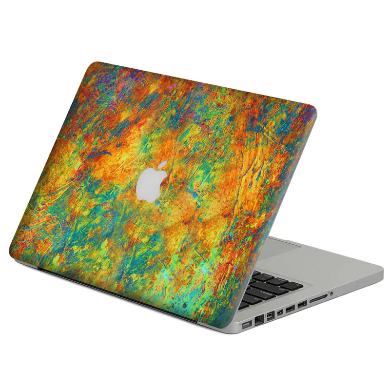 Краска абстрактная краска для ноутбука Наклейка кожа для MacBook Air Pro retina 1" 13" 1" винил Mac чехол Корпус Полное покрытие кожа
