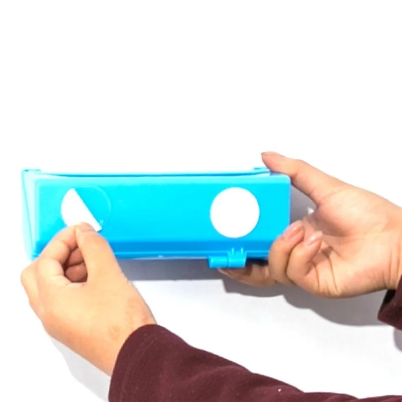 جدار جبل ابتسامة الوجه حقيبة بلاستيكية موزع القمامة صندوق حامل تخزين الحاويات المطبخ البقالة المنظم الحمام المنظم