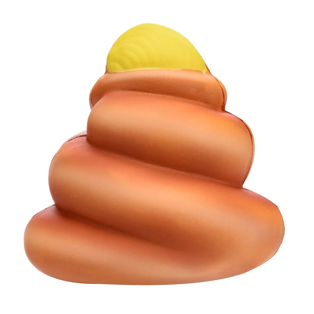 Squishies мультфильм Poo крем ароматический медленный рост снятие стресса squeever