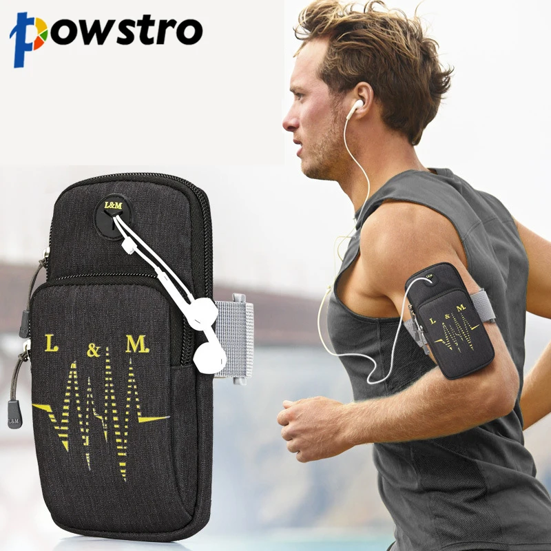 Powstro العالمي الهاتف حقيبة القضية ل شاشة 5.4 إلى 6.2 بوصة سعة كبيرة حالة الهاتف للهاتف على اليد الرياضية الهاتف الحقيبة