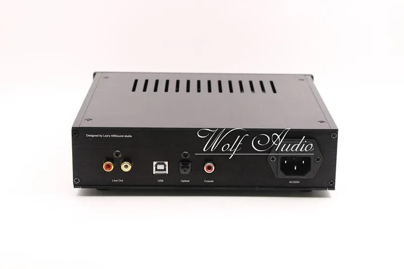Выпуск L1543DAC 16X шестнадцать параллельных TDA1543 HiFi аудио DAC декодер цифровой/аналоговый вход-черный