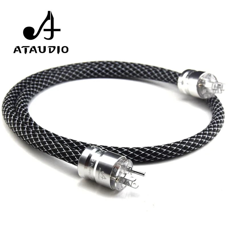 Кабель питания ATAUDIO Hif 4N OFC DVD усилитель Мультимедиа Высокое качество шнур с вилкой