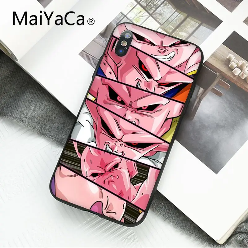 MaiYaCa Dragon Ball Z Super DBZ Goku Модный чехол для телефона iphone 11 Pro 11Pro MAX 8 7 6S Plus 5 5S SE XR X XS MAX 10 Coque - Цвет: A8