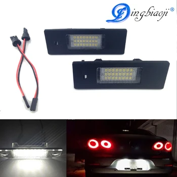 

New Car LED License Luce Targa Nessun Errore 24 Led Tronco lampada for BMW E81 E87 E63 E64 E89 Z4 F20 F21 DXY88