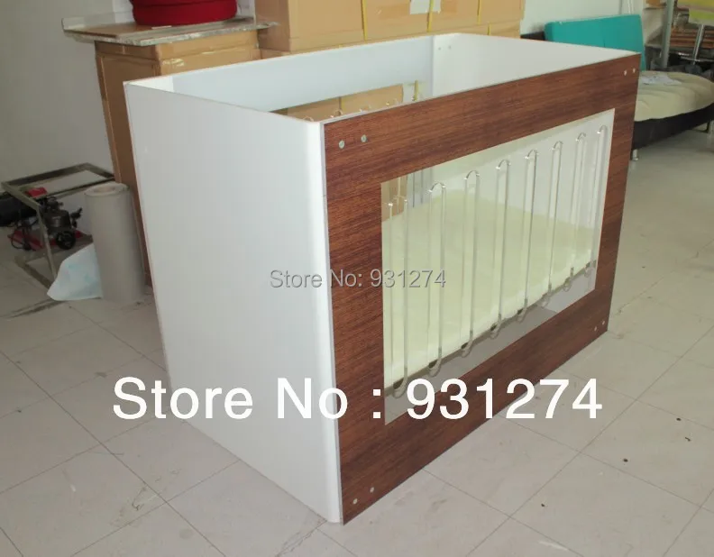 perspex baby cot
