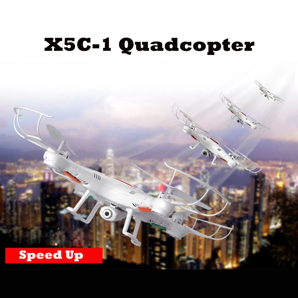Buy Cheap Drone with optional HD Camera X5C-1 RC Helicopter Quadrocopter Remote Control Toys Professional 4CH Quadcopter VS x5c x5 FSWB