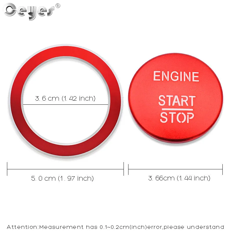 Ceyes Автомобиль Стайлинг двигатель старт стоп авто аксессуары крышки переключателей зажигания кольца Чехол для Mercedes Benz AMG GLC GLA класс C200L