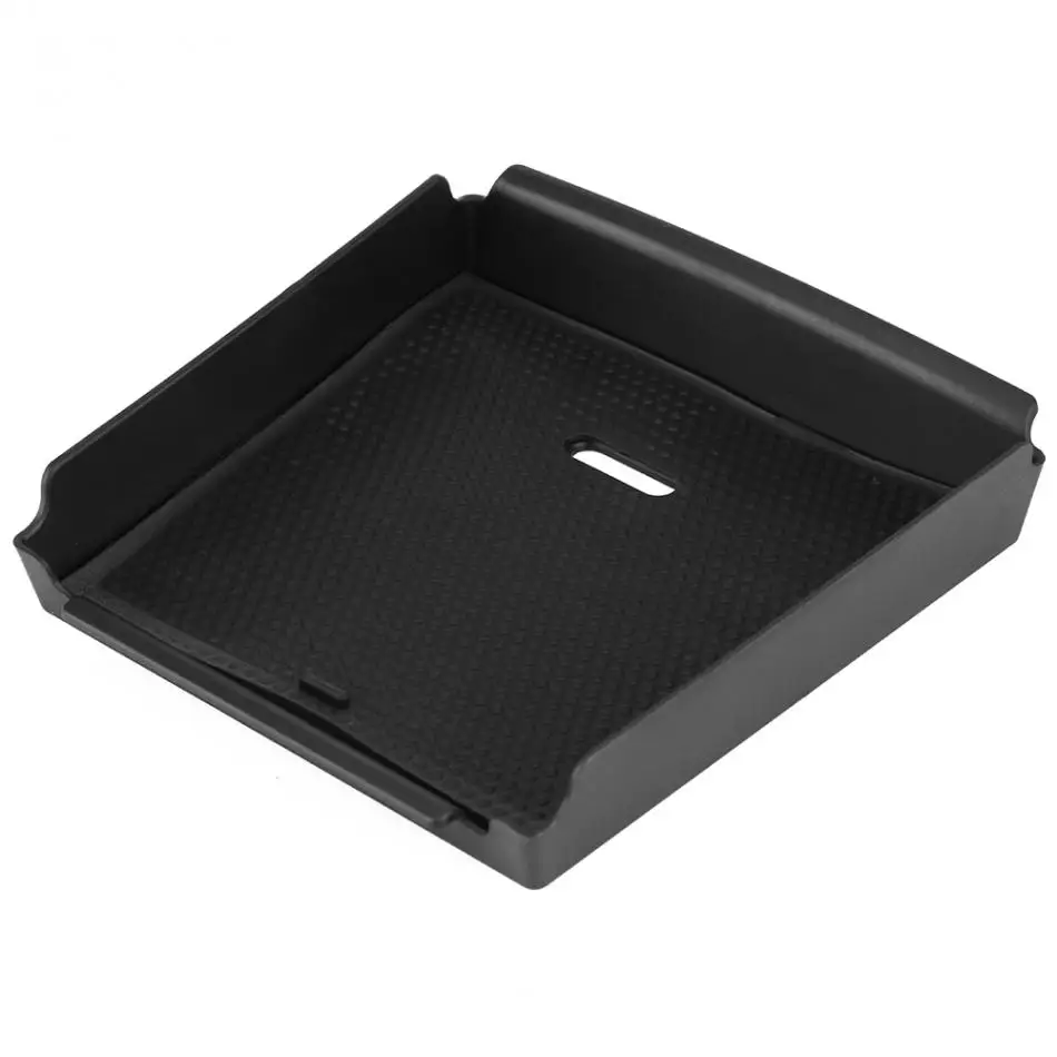 Ящик для хранения в подлокотнике автомобиля Черный с нескользящим ковриком перчатка телефон коробка лоток для Alfa Romeo Giulia- автомобильные аксессуары