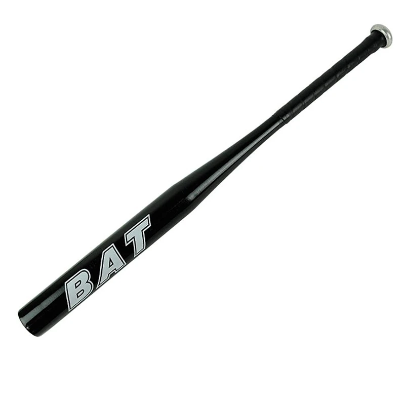 BodyRip Aluminium Baseball Bat 28" 30" 32" 34" Black Silver Sport With Softball 