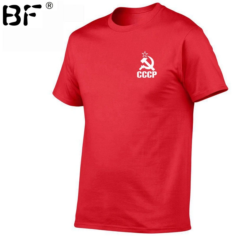Новые футболки CCCP для мужчин, советское соединение, КГБ, Мужская футболка с коротким рукавом, футболки из хлопка с круглым вырезом