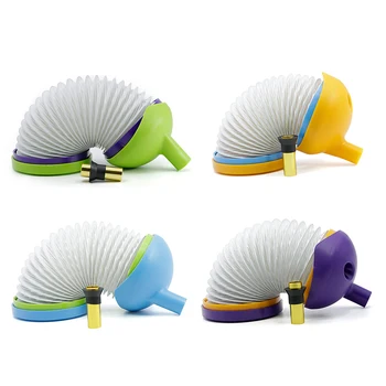 

Portable Creative Bucket Smoking Pipes Plastic Adjustable Tobacco Cigarette Pipe