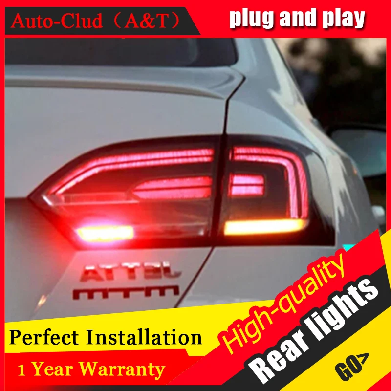 Авто. PRO 2011 2012 2013 2014 для vw jetta светодиодный задние фонари GLI парковка НС Тюнинг