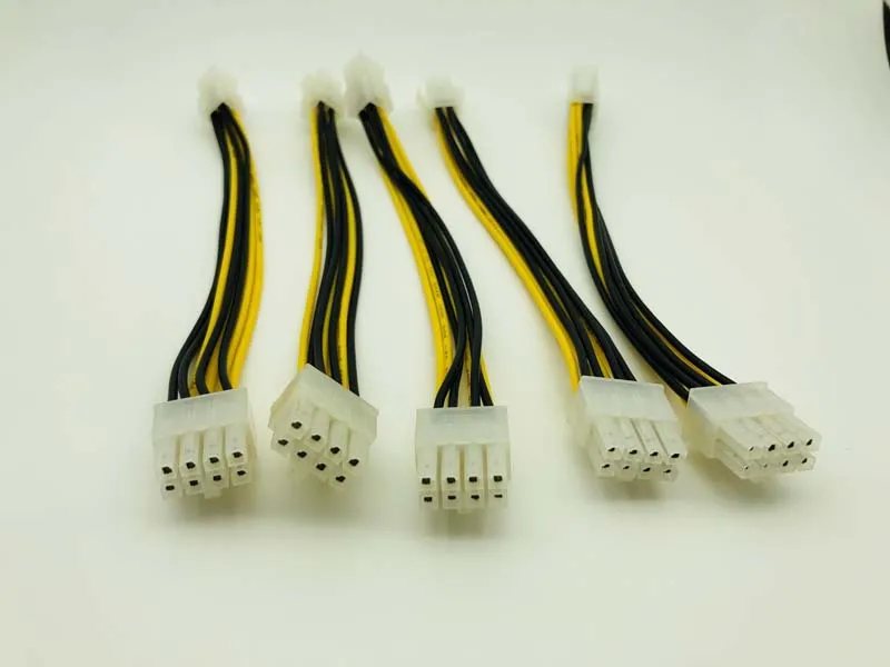 5PCS ATX 4Pin 20cm Male To 8Pin Female EPS Power Cable Adapter CPU Power Supply Converter Cable Convertor For BTC Miner Mining 5PCS ATX 4Pin 20cm Male To 8Pin Female EPS Power Cable Adapter CPU Power Supply Converter Cable Convertor For BTC Miner Mining