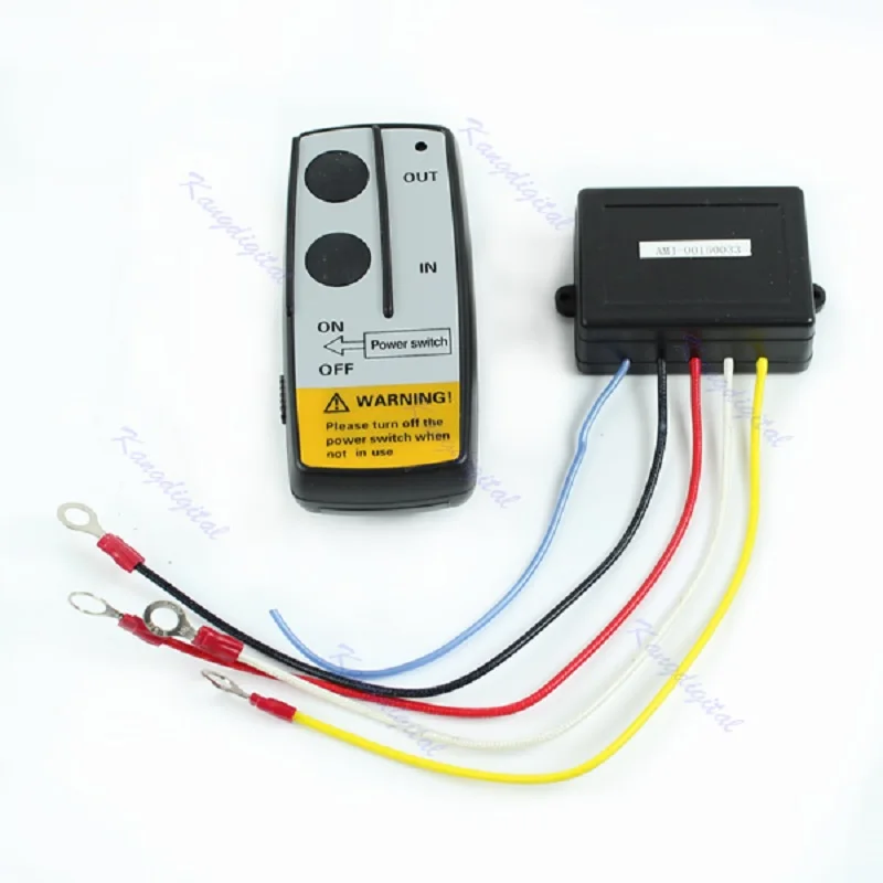 CHUNGHOPCHUNGHOP 12V Electric Winch Wireless Remote Control Kit For