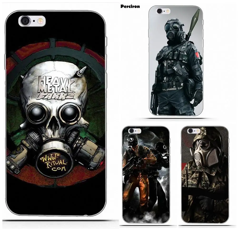 

Soft New Style For Huawei Nova 2 V20 Y3II Y5 Y5II Y6 Y6II Y7 Y9 G8 G9 GR3 GR5 GX8 Prime 2018 2019 Army Soldier W Gun Gas Mask