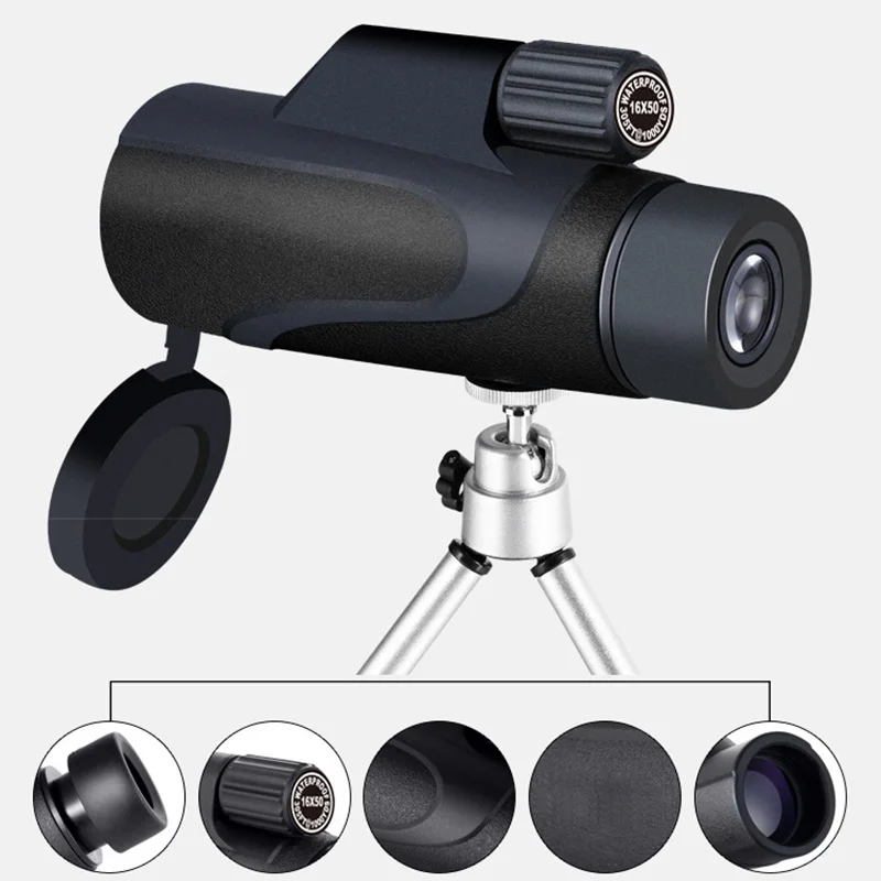 

Dropshipping Monocular Telescope 16X50 High Power Prism Monocular Scope for Bird Watching MDP66