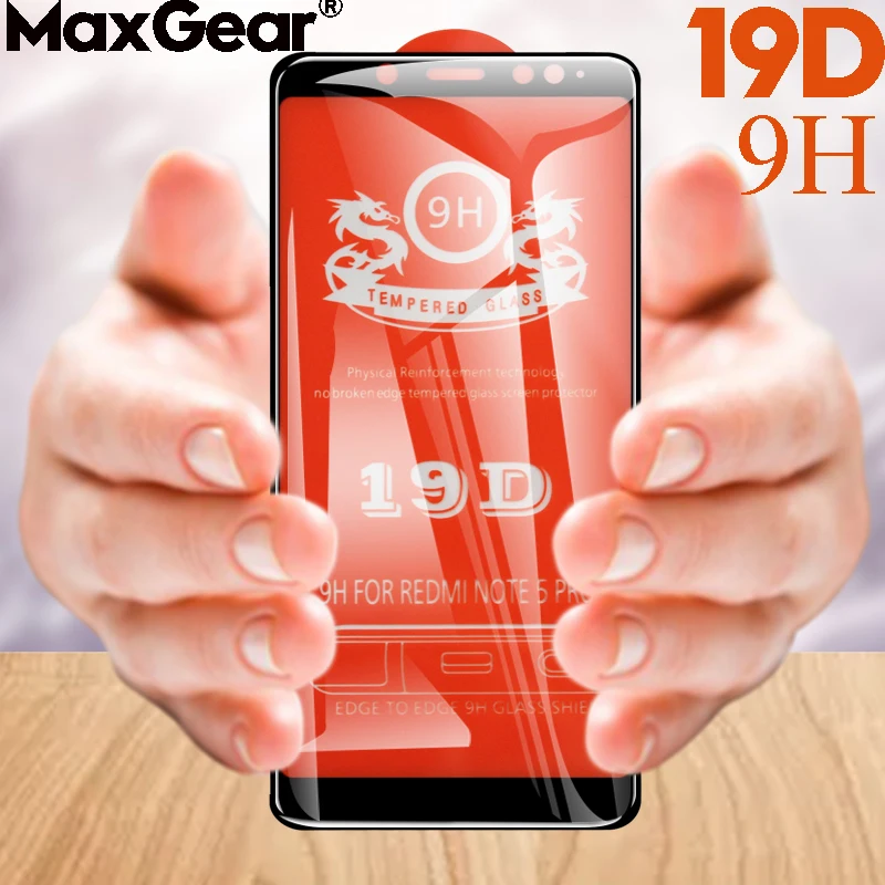 

19D Full Glue Curved Edge Tempered Glass Imak For Xiaomi Redmi Note 7 6 5 Pro Plus 6A GO Screen Protector Protection Glass Film