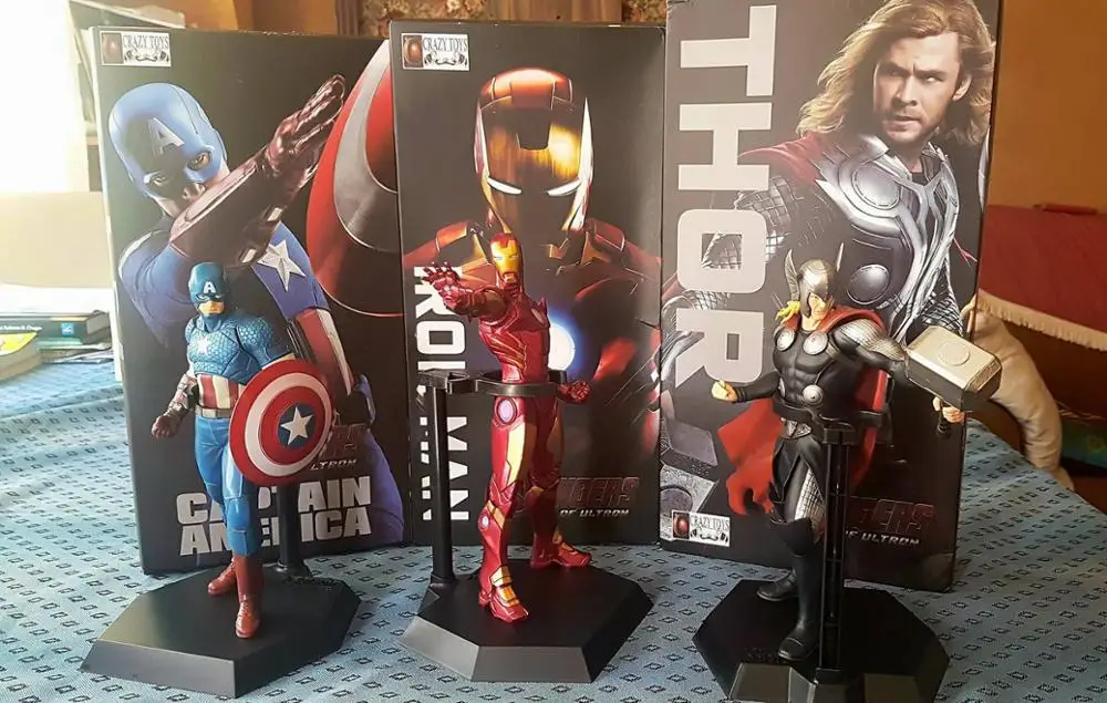 Сумасшедшие игрушки Marvel Мстители 2 Эра ультрана Железный человек Черная Вдова