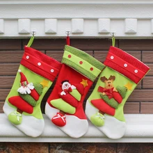 2016 New Fashion Large Long Legged font b Christmas b font Stocking font b Xmas b