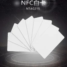 50 шт./партия NTAG215 NFC карты NFC Forum Тип 2 бирка 13,56 МГц ISO/IEC 14443 RFID карта для всех мобильных телефонов NFC