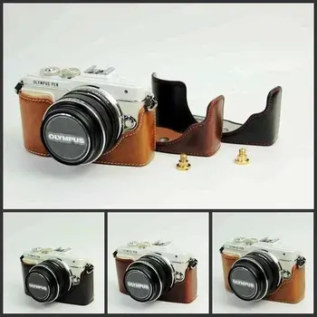 

PU Leather Camera Bag for Olympus Pen Lite E-PL7 E-PL8 EPL7 EPL8 Camera Case