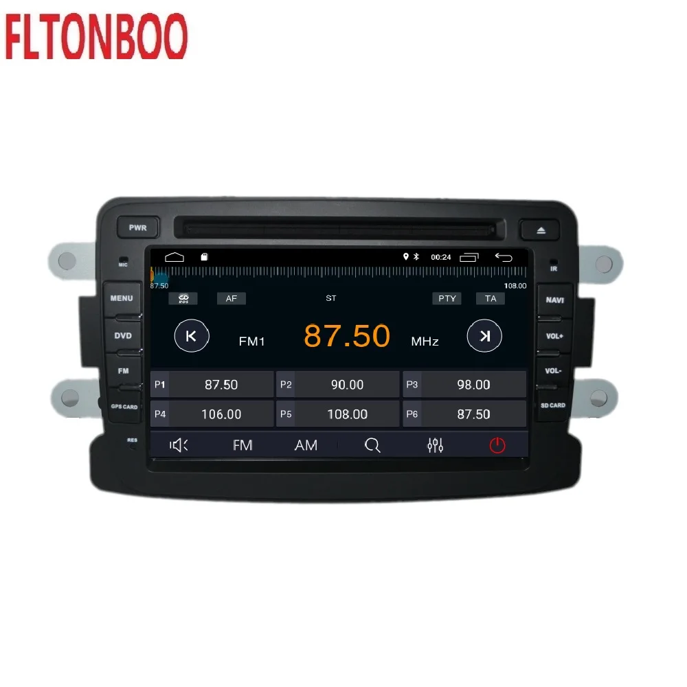 7 дюймовый Android 9 для renault duster dacia Sandero автомобильный DVD радио gps навигация 3G BT Wifi 1 ГБ