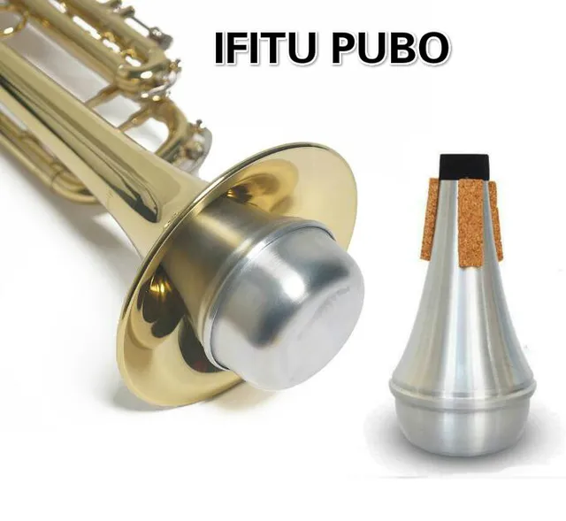 Hot sale Aluminum Alloy Straight Trumpet Mute Trompete Trompeta Trompet