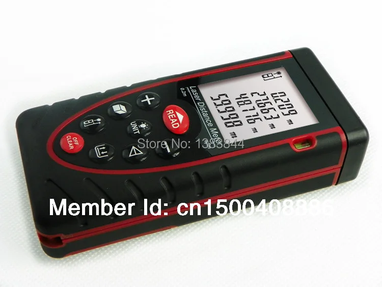 Лазерный дальномер LDM60 60 м с пузырьковым уровнем OEM оптовая продажа|laser distance meter