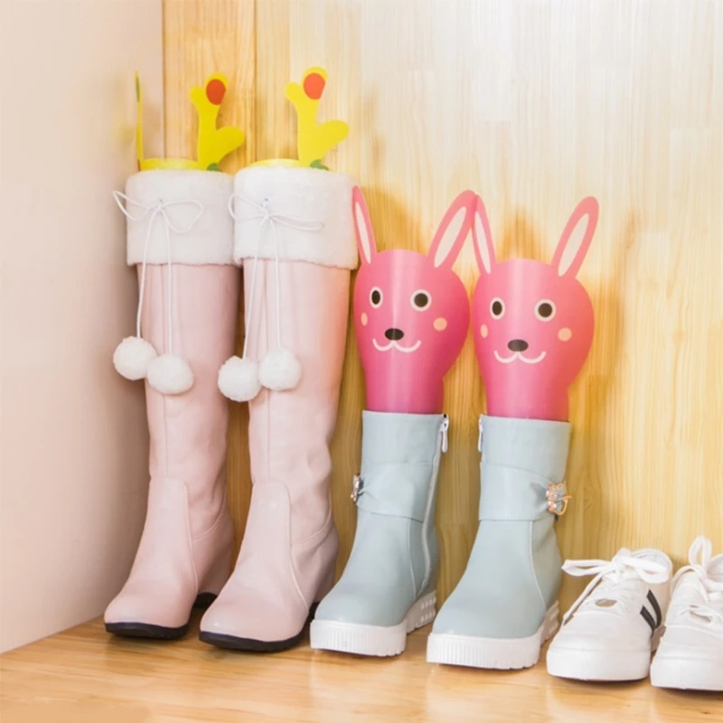 

EYKOSI Gel Shoe Trees Women Shoes Stand Cartoon Boots Holders Lengthen Stretcher Shoe Trees With Elastic Plastics Fashion