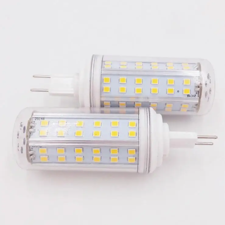 10 шт./лот G8.5 led кукурузная лампа светильник 12 Вт SMD2835 G8.5 led PL лампа замена G8.5 галогенная лампа AC85-265V