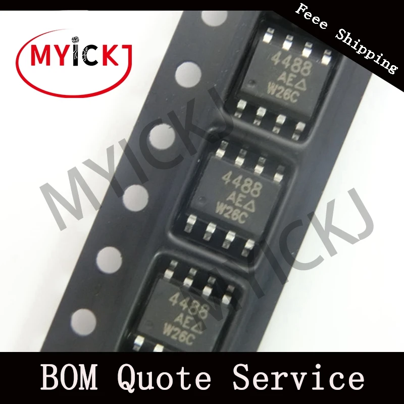 10 шт. SI4488DY микросхема n-канальный 150-V (D-S) MOSFET 8-SOIC 4488