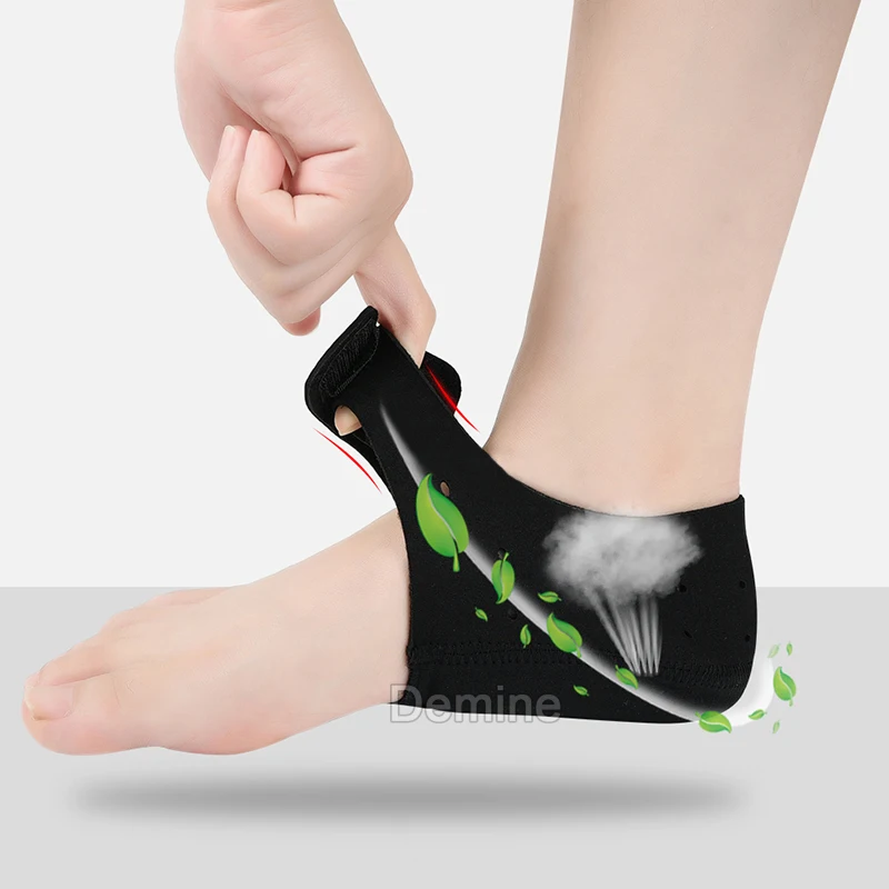 Силиконовый гелевый Подпяточник для подошвенного фасциита шпоры подушка амортизация стопы уход за кожей увлажняющая вставка для обуви Прямая поставка