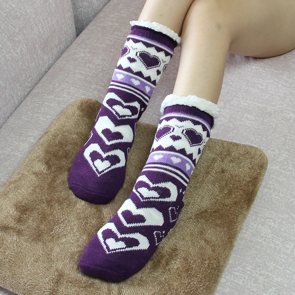 1 Pairs Funny Socks Women Cosy Home Bed Floor Booties Socks Soft Cotton Sock Soxs Harajuku Calcetines Mujer Meias Streetwear