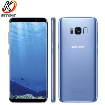 Перейти на Алиэкспресс и купить Оригинальный Новый Samsung Galaxy S8 G950F 4G LTE мобильный телефон 5,8 дюйма 4 Гб ОЗУ 64 Гб ПЗУ Exynos 8895 водонепроницаемый пылезащитный односим-телефон