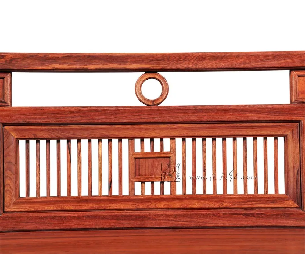 Living Room Furniture Neoclassical Arhat Bed New Chinese Zen Double Chair Beauty Couch Chaise Lounge Solid Wood Rosewood Sofa