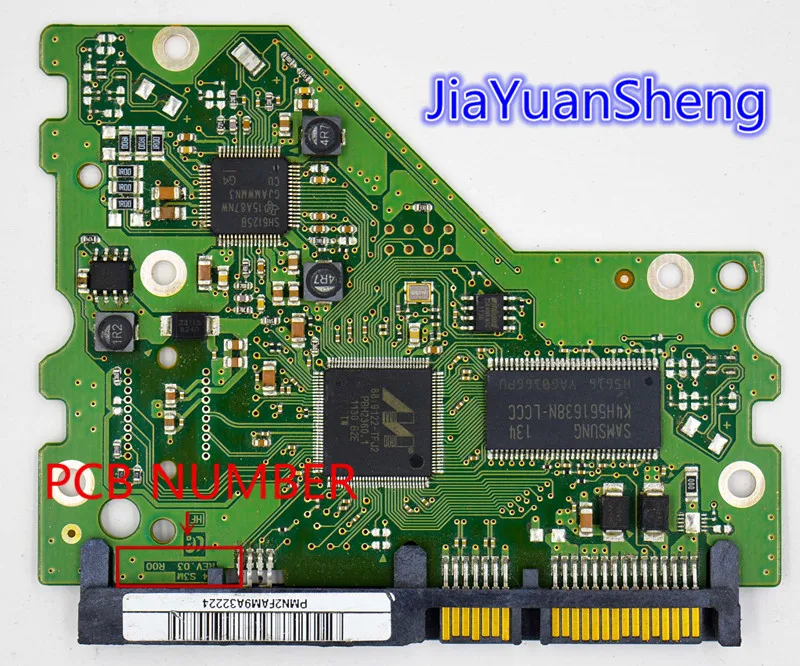

Hard Driver PCB Board Jia Yuan Sheng HDD PCB : MANGO_REV.03 , BF41-00314A / HD322GJ , HD203UI , HD203UJ , HD102UJ , HD322GM