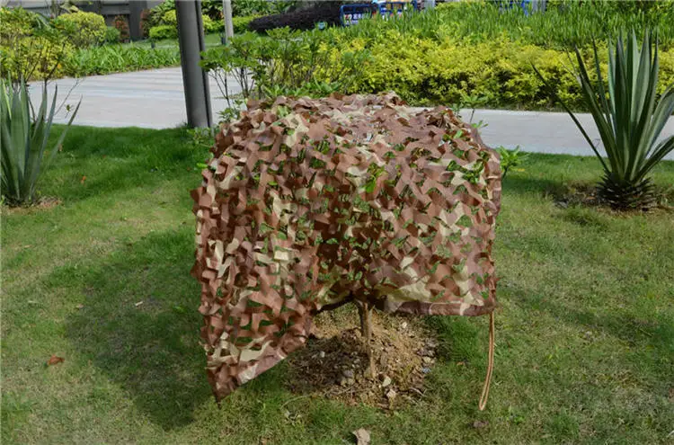 Rede de Camuflagem Areia para Esconder Welead Reforçado Militar Selva Branco Azul Sombra Toldo Jardim Malha 6x10 10x6 6*10m 10*6m 6x10m 18 High Quality Esporte e Lazer