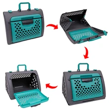 Домашняя, переноска для домашних животных, дорожная сумка для кошек, складная и удобная для окружающей среды дышащая сумка для домашних животных