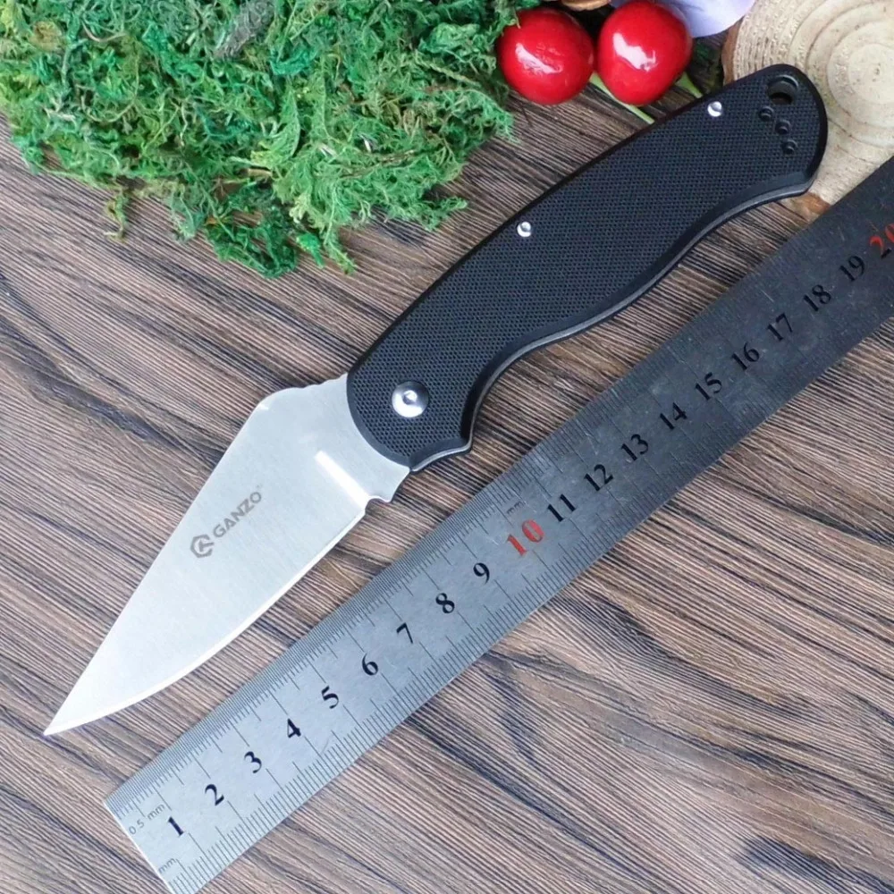 

Ganzo G729 Firebird F729 58-60HRC 440C G10 or Carbon Fiber Handle Folding Pocket Knife Tactical Outdoor Survival Camping Tool