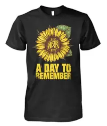 ADTR A Day To Remember Sunflower рубашка черная Хлопковая мужская футболка размер мультфильм футболка Мужская Унисекс Новая модная футболка