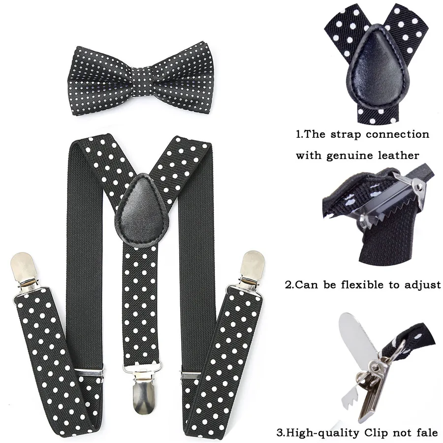 Подтяжки для мальчиков AWAYTR милые подтяжки в радужную полоску девочки вечерние с